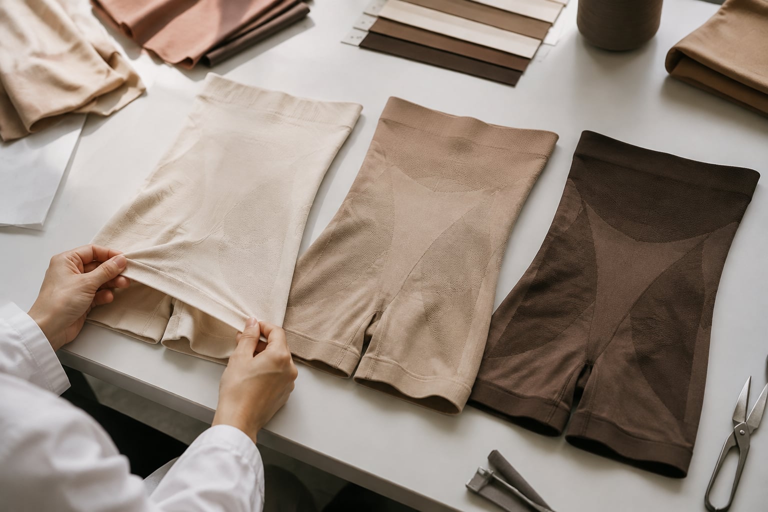 シェイプウェアの着圧レベルを定義する実務ガイド|設計・表示・評価の基準