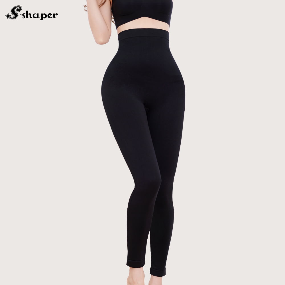 C-Shape シームレスハイウエストレギンス